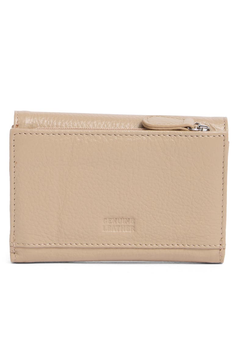 Rio Indexter Trifold Leather Wallet, Alternate, color, MOCHA