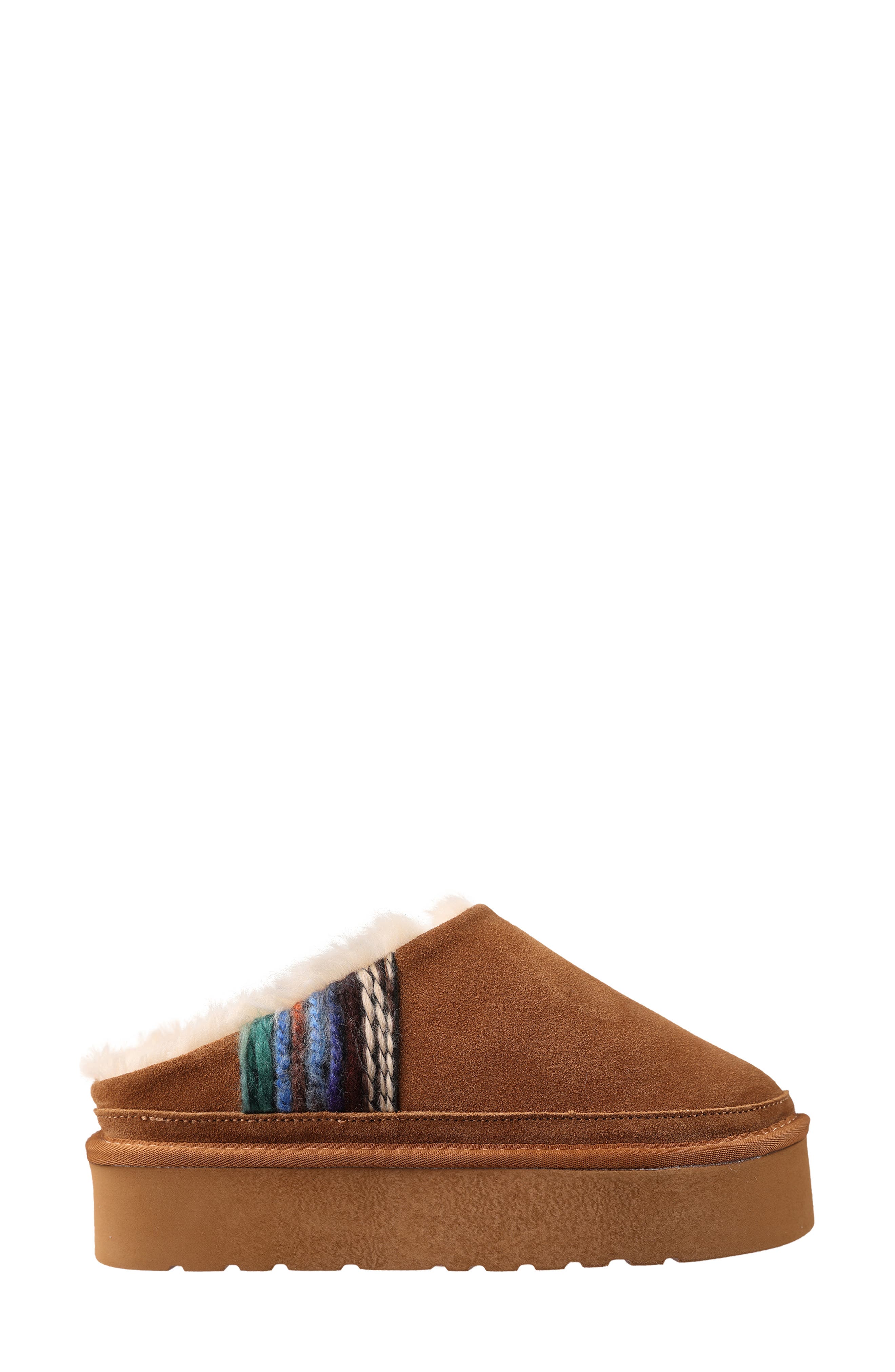 LAMO Jane Faux Fur Platform Clog Slipper (Women) | Nordstromrack