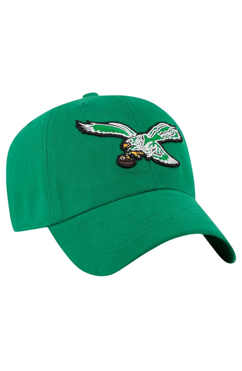 '47 Women's '47 Kelly Green Philadelphia Eagles Miata Clean Up Legacy Adjustable Hat, Alternate, color,