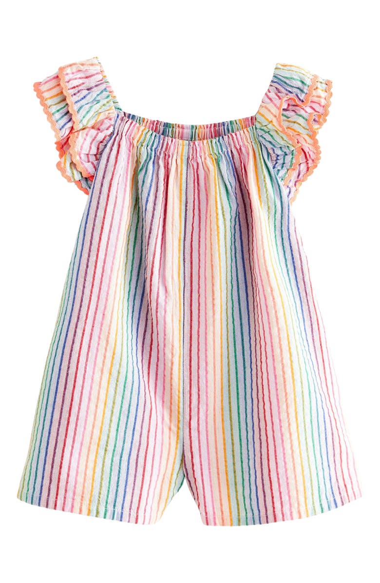 NEXT Kids' Stripe Cotton Romper, Main, color,