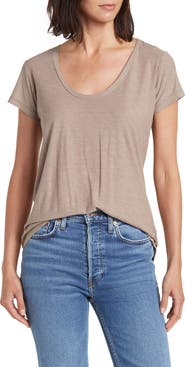 James Perse Deep V-Neck T-Shirt