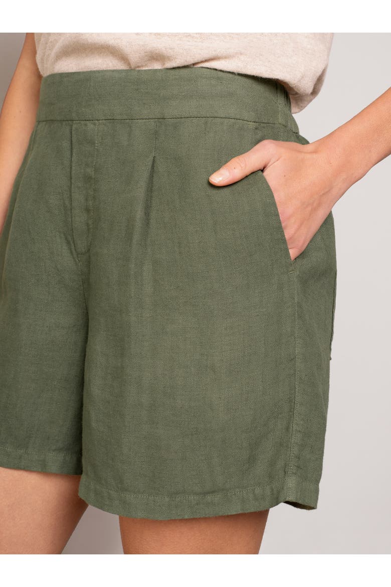 Pull On Shorts, Alternate, color, KHAKI