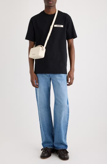 Jacquemus Le T-Shirt Gros Grain Cotton T-Shirt | Nordstrom