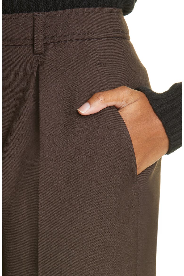 Wool Gabardine Bermuda Shorts, Alternate, color, 2041 MARRON GLACE