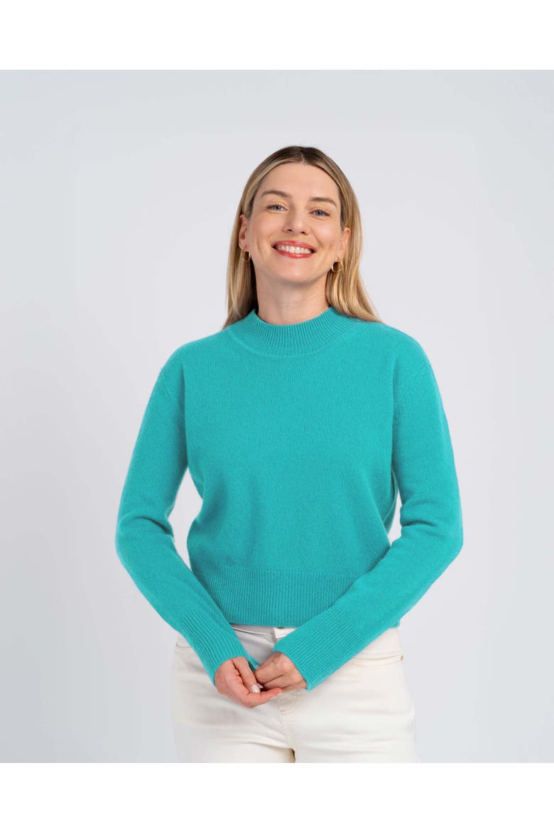 Tina Merino Sweater, Main, color, Aquamarine