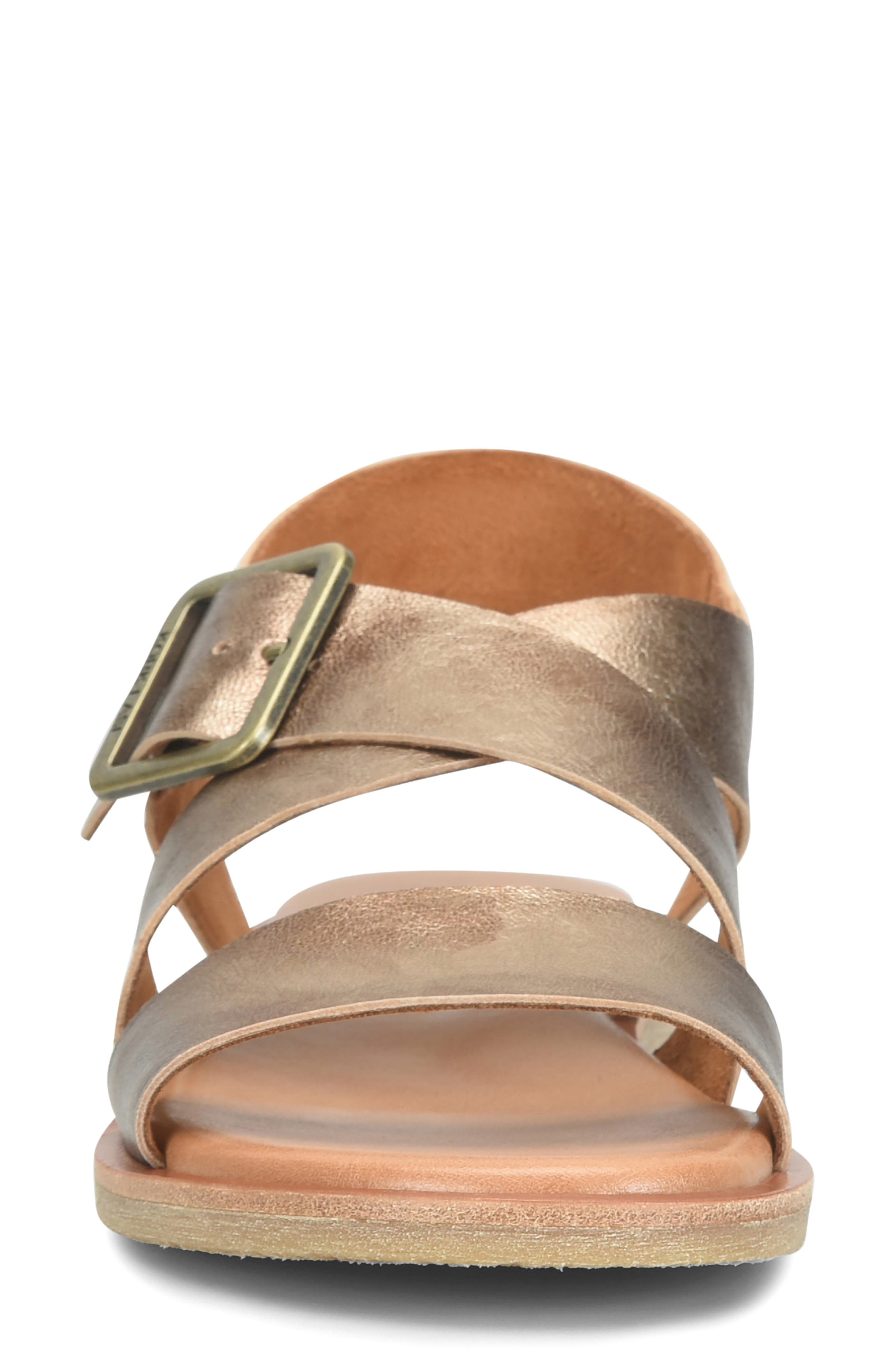 Kork-Ease<sup>®</sup> Dara Ankle Strap Sandal, Alternate, color, Bronze Metallic