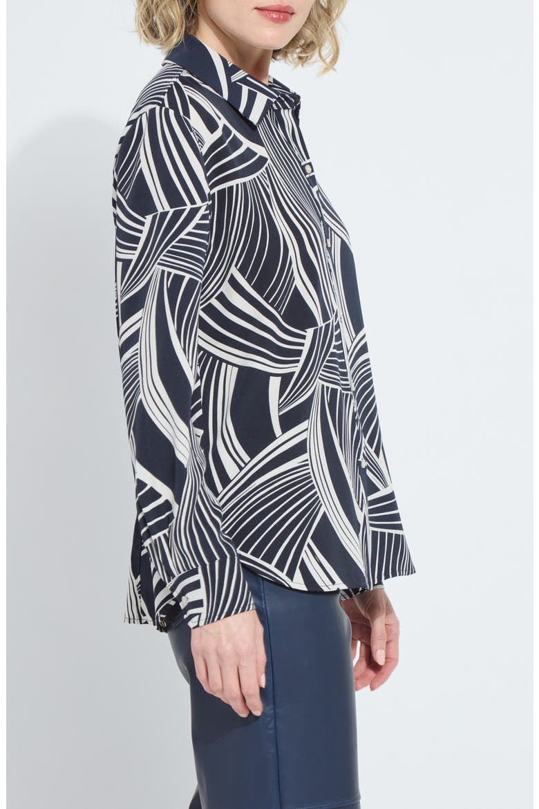 Parker Button Down Shirt, Alternate, color, WINTER NAUTICAL