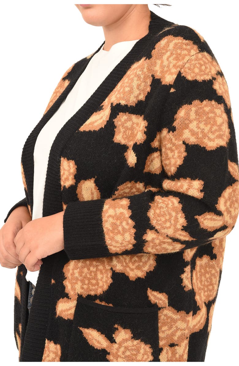 Daniel Rainn Floral Cardigan, Alternate, color, 