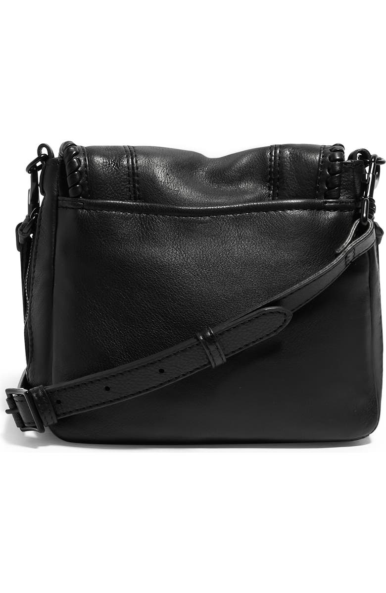 AIMEE All for Love Leather Mini Crossbody Bag, Alternate, color, Black