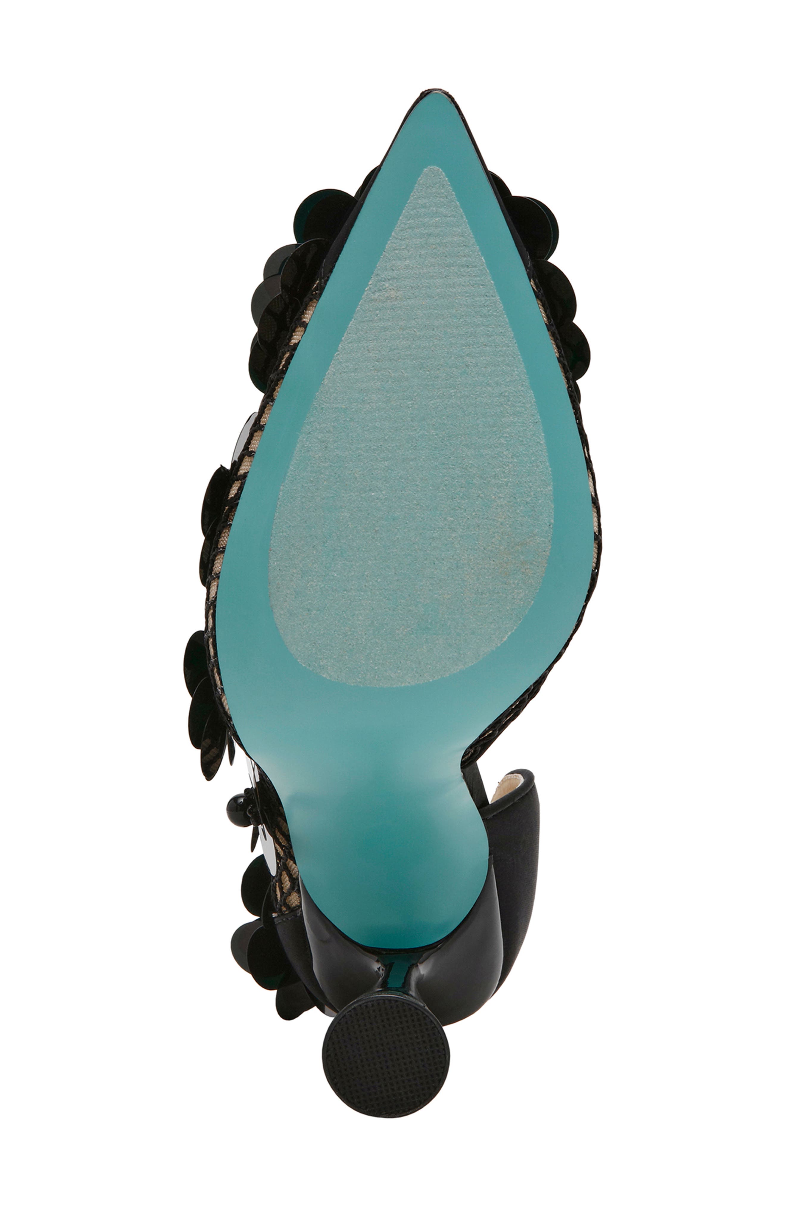 Betsey Johnson Nash Half d'Orsay Pump, Alternate, color, 