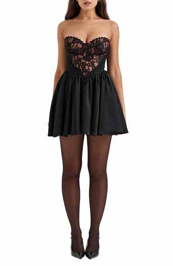 HOUSE OF CB Analissa Long Sleeve Lace Minidress | Nordstrom HOUSE OF CB Analissa Long Sleeve Lace Minidress | Nordstrom