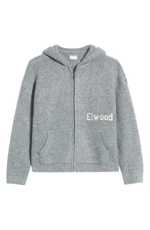 Hooded Zip Cardigan