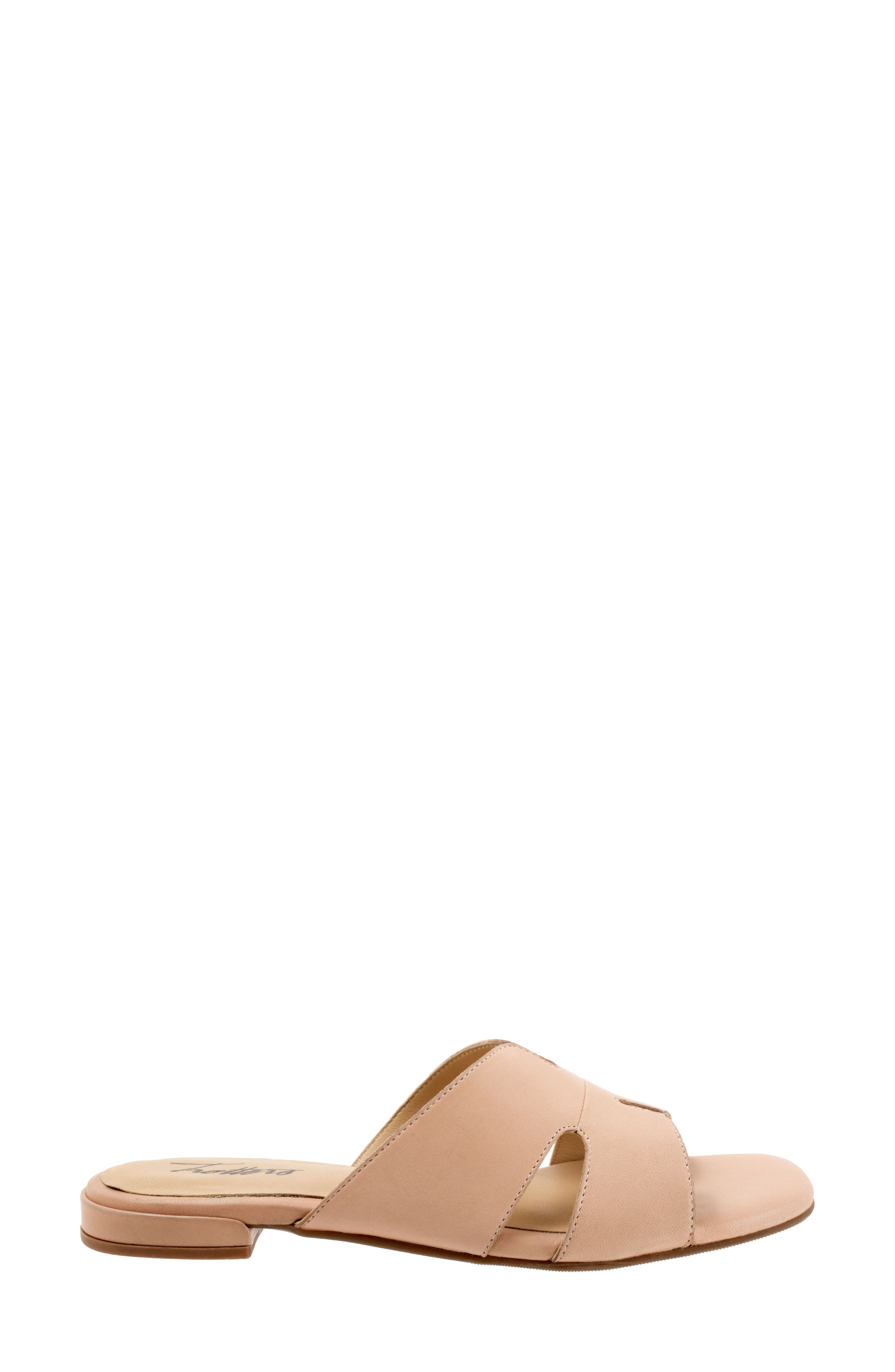 Nell Slide Sandal, Alternate, color, PALE BEIGE