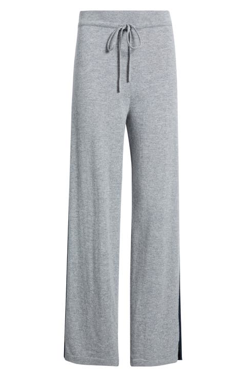 Wide Leg Sweater Pants