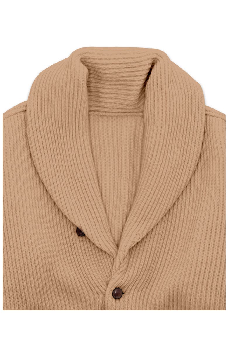 Stoke Cashmere Cardigan, Alternate, color, Beige