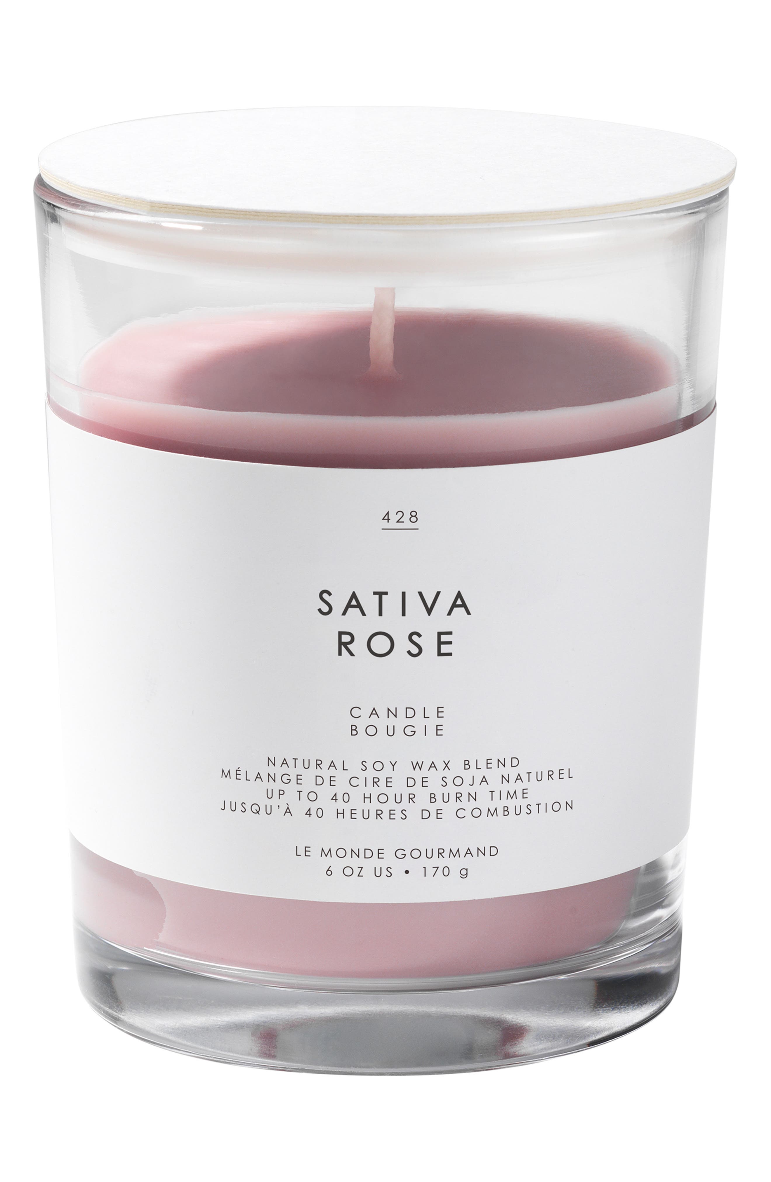 LE MONDE GOURMAND Sativa Rose Scented Candle