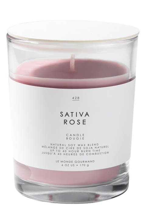Sativa Rose Scented Candle