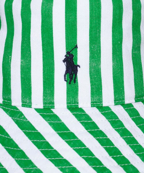 Polo Ralph Lauren Stripe Sunhat In Multi