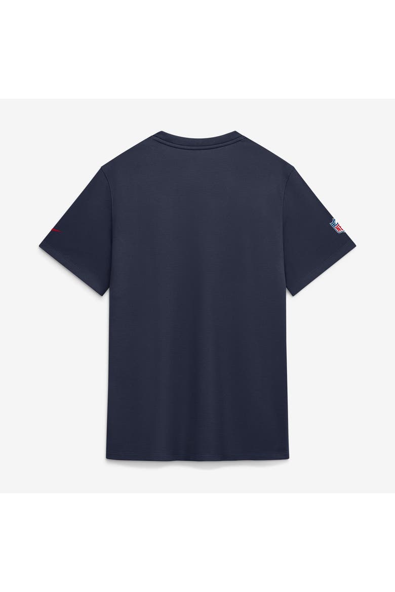 Men's Nike  Navy New England Patriots Sideline UV Dri-FIT Coaches Shirt, Alternate, color, Navy
