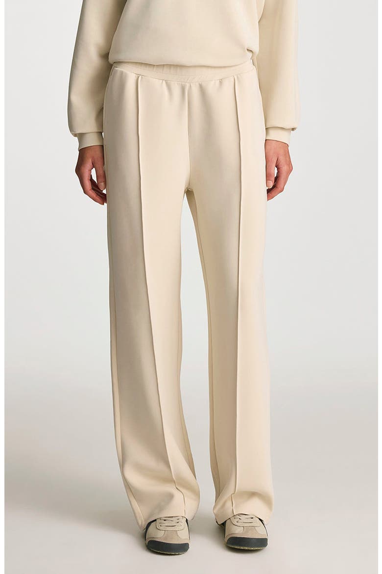 Front Seam Knit Sweatpants, Main, color, BONE WHITE