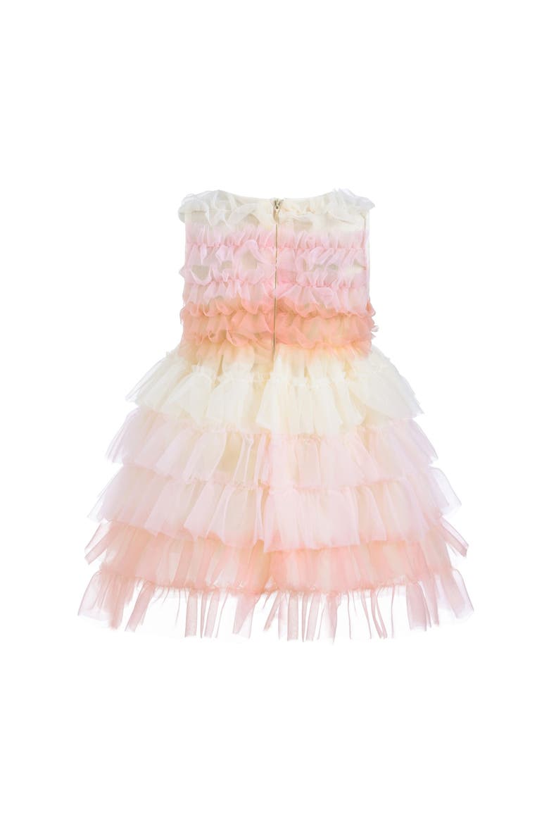 Ruffle Layered Tulle Dress, Alternate, color, Pink