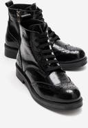 Forever & Always Shoes Nelvy Leather Boot
