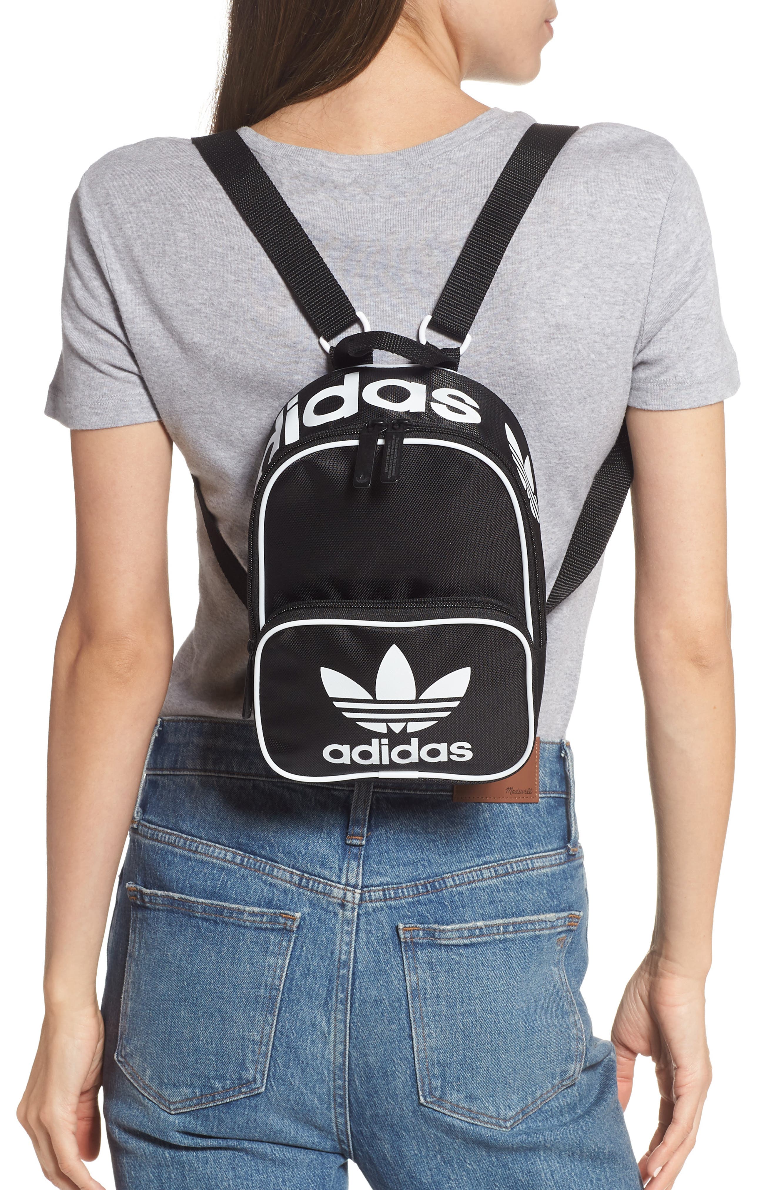 adidas Originals Santiago Mini Backpack, Alternate, color, 