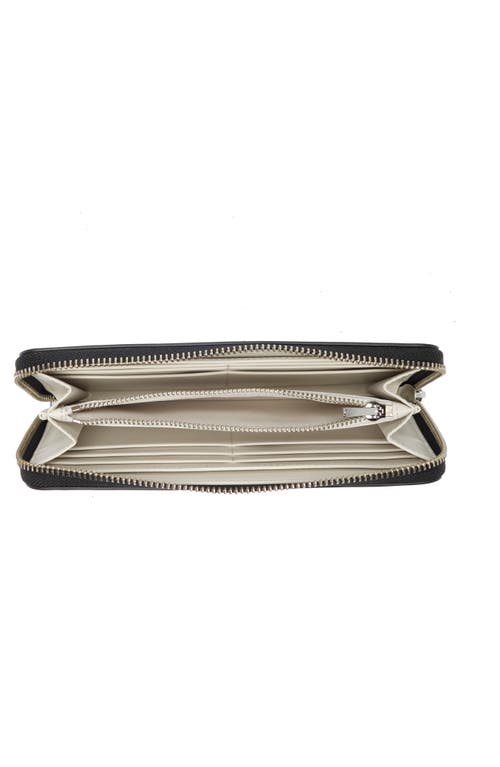 Marc Jacobs Continental Zip Wallet In Cotton
