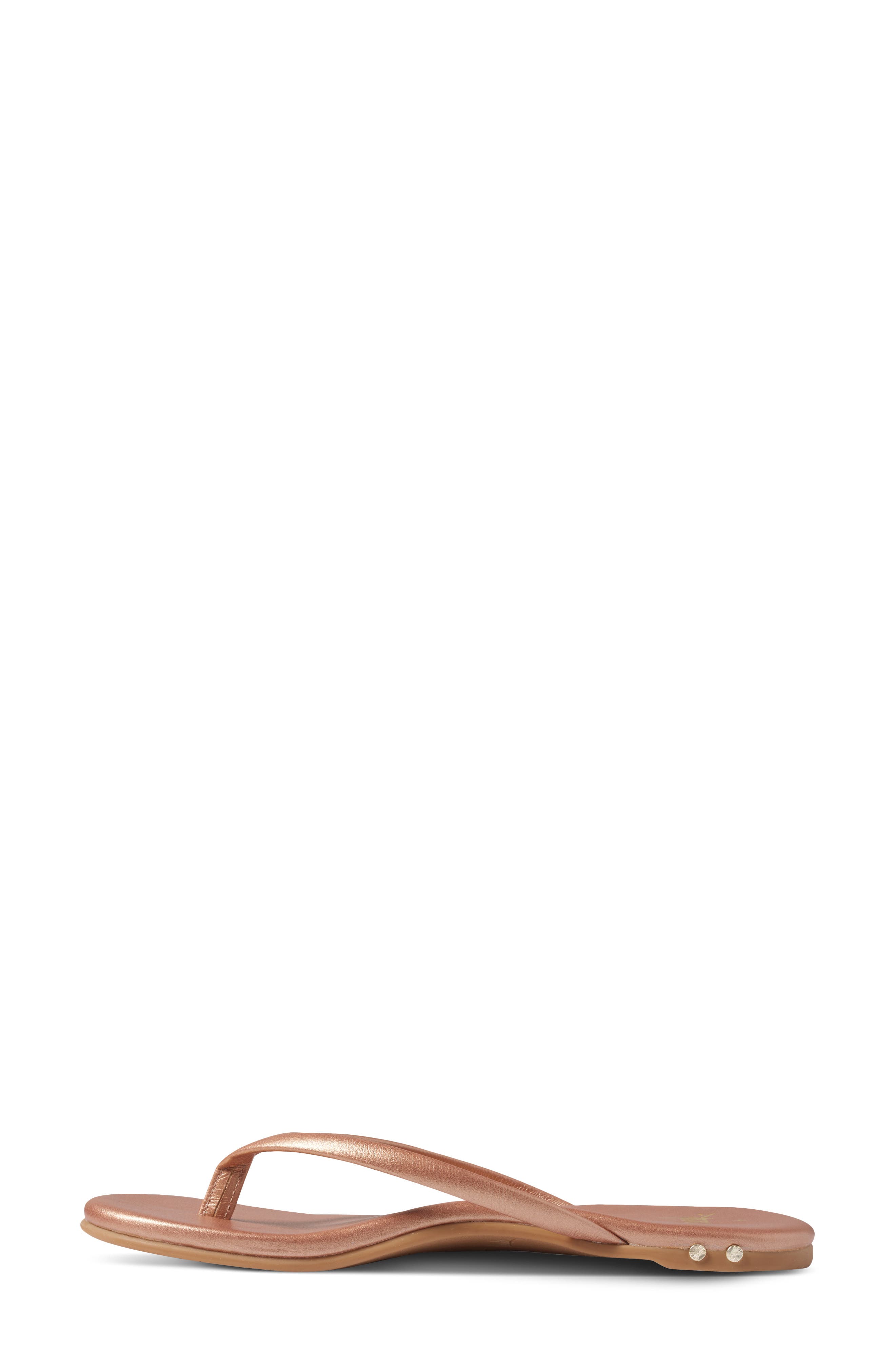 Sunbeam Flip Flop, Alternate, color, ROSE GOLD