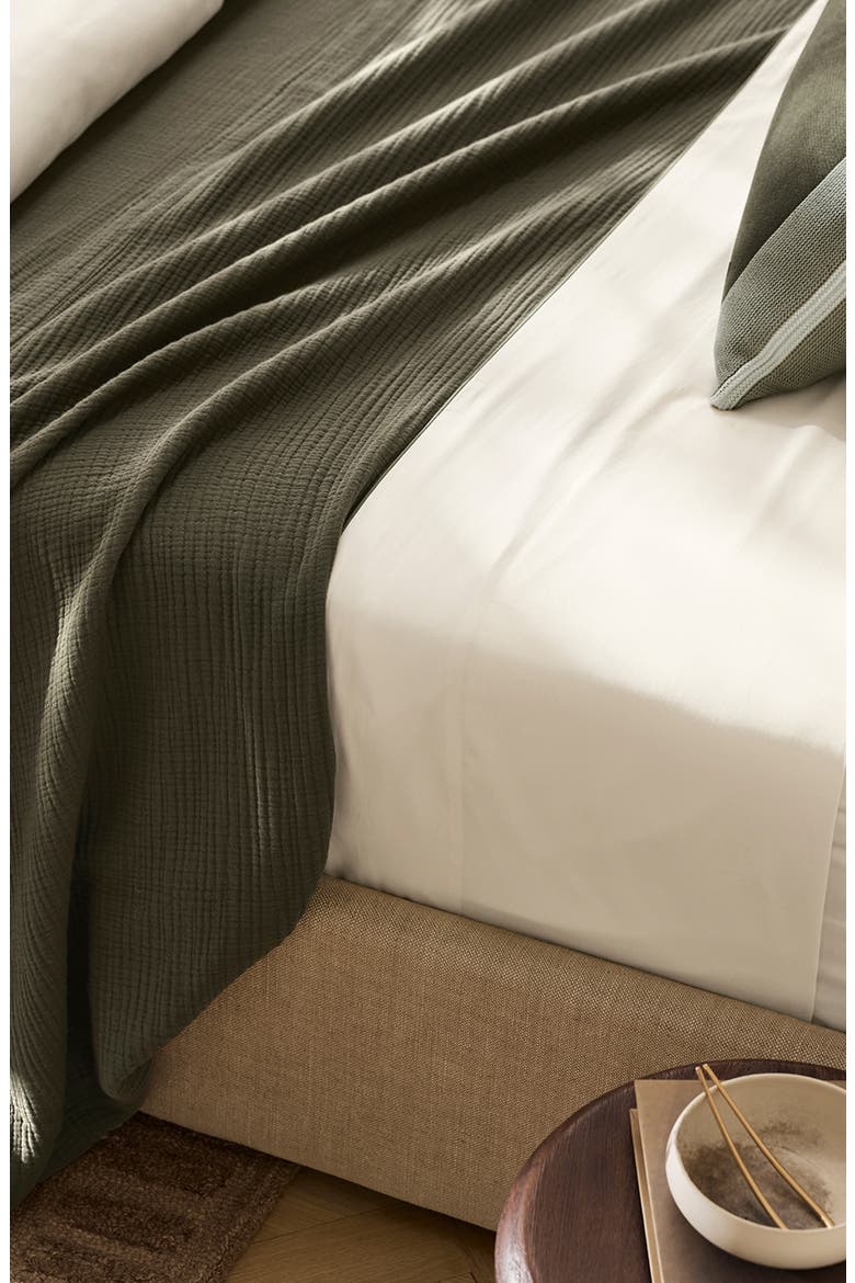Dream Bed Blanket, Alternate, color, PINE
