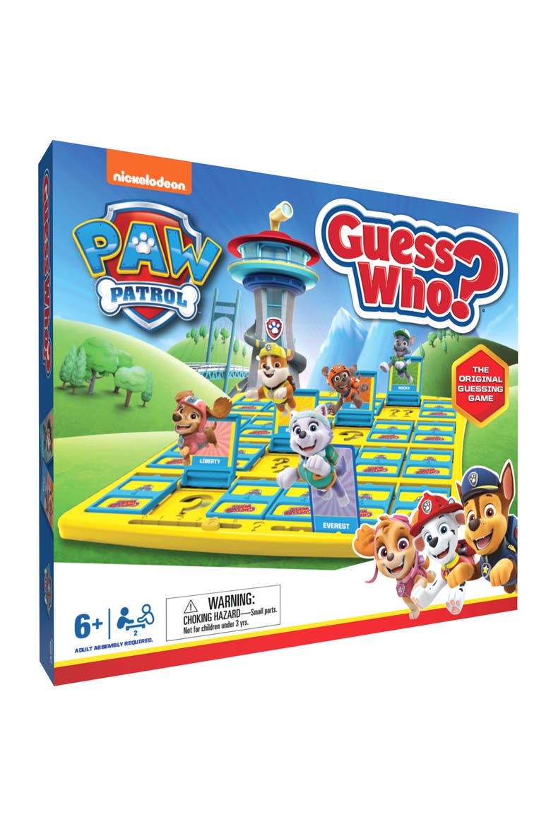 Paw Patrol Kids' Deduction Board Game, Ages 6+, Main, color, Multicolored