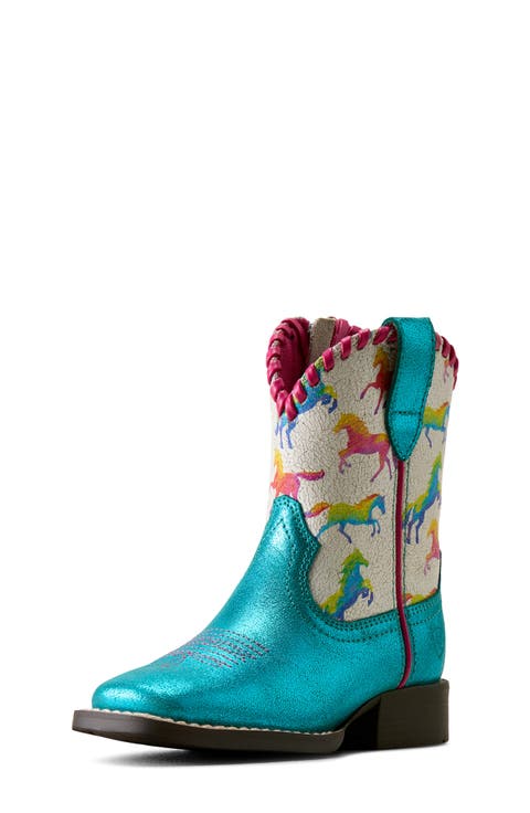 Kids' Skydancer Leather Western Boot
