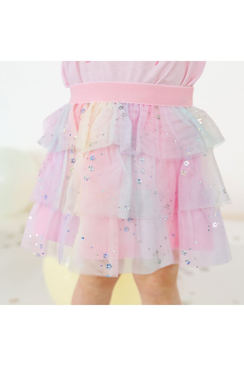 Fairy Dust Tiered Tutu, Alternate, color, Pink