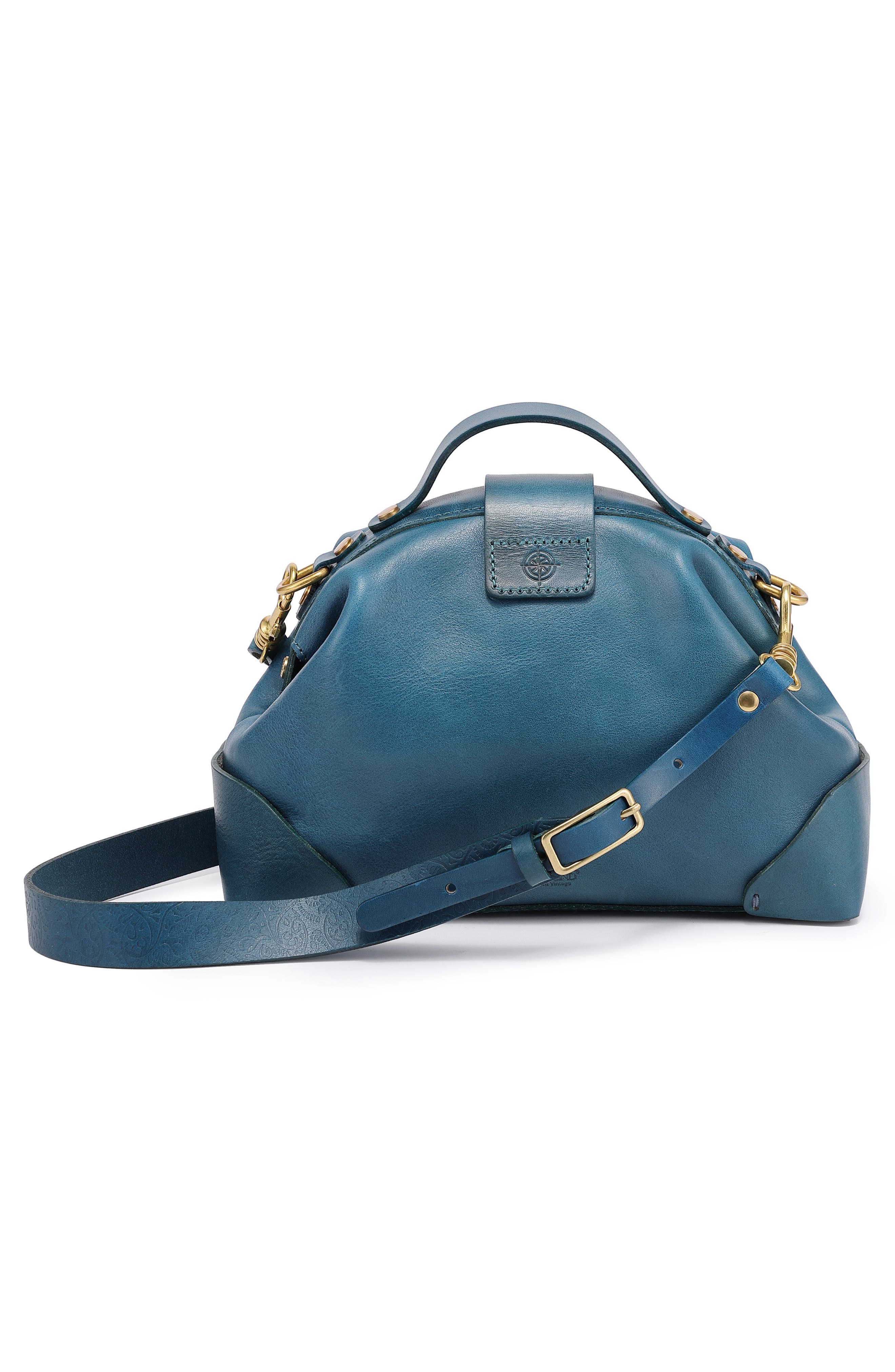 Soul Leather Crossbody Bag, Alternate, color, TURQUOISE