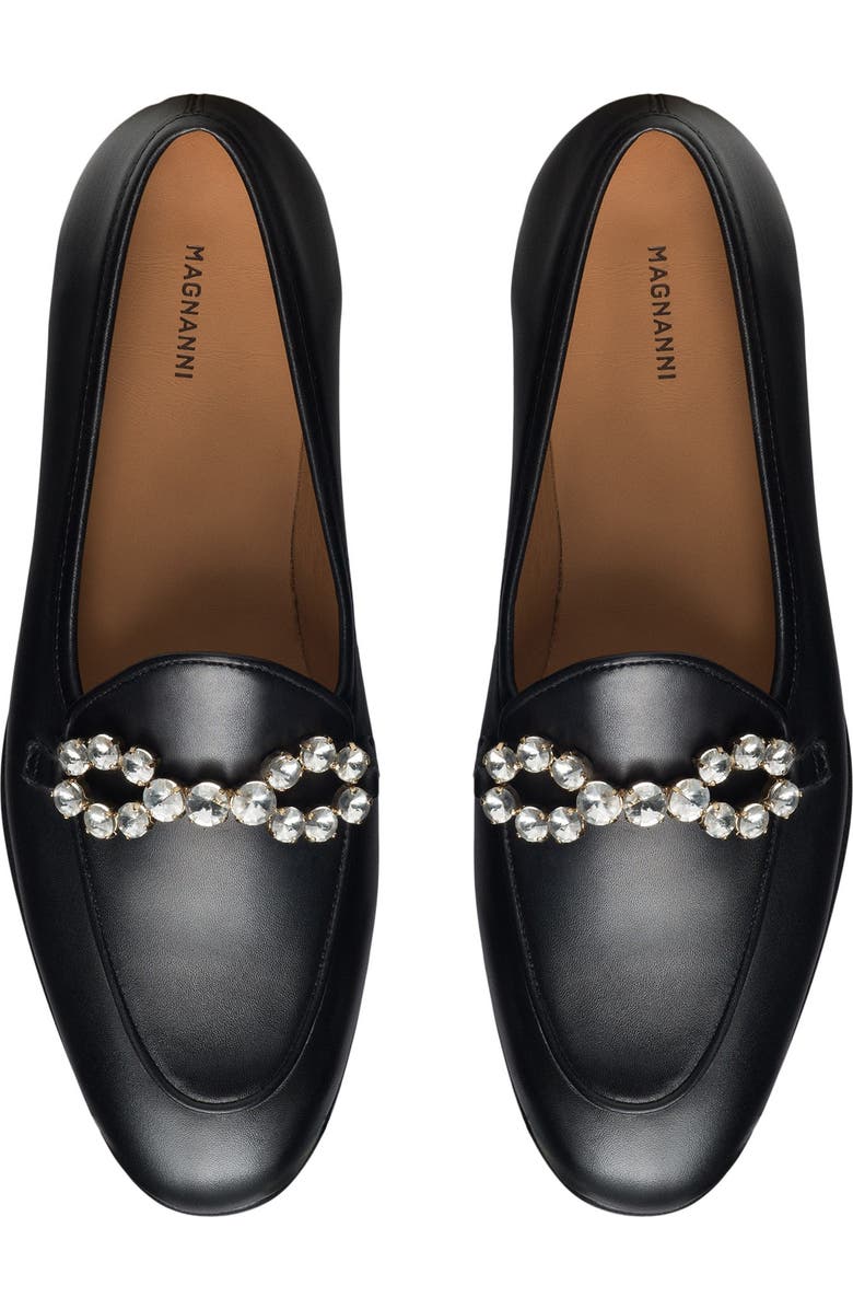 Magnanni Sienna Loafer, Alternate, color, Black