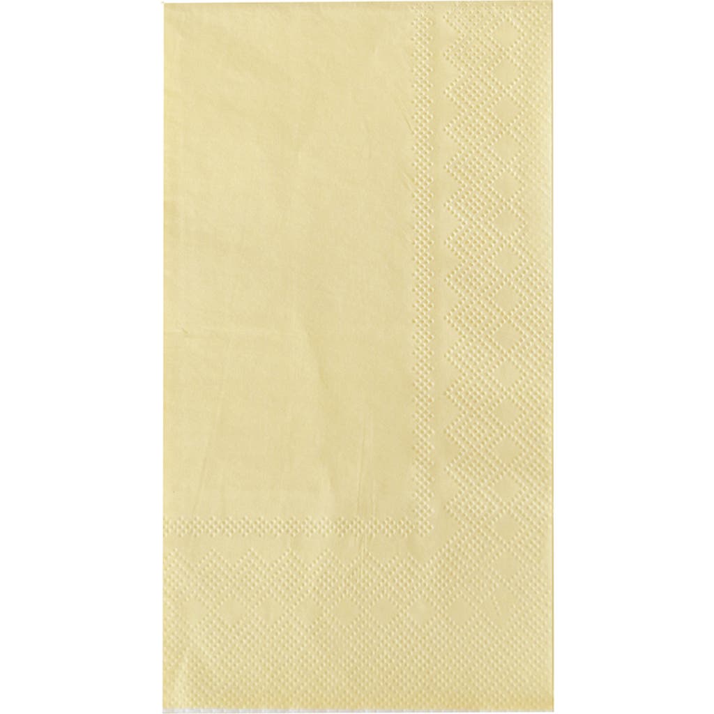 Jollity & Co Shade Collection Guest Napkins In Lemon