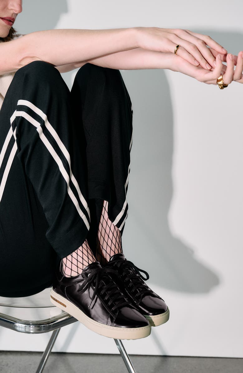 Birkenstock Bend Sneaker, Alternate, color, Black