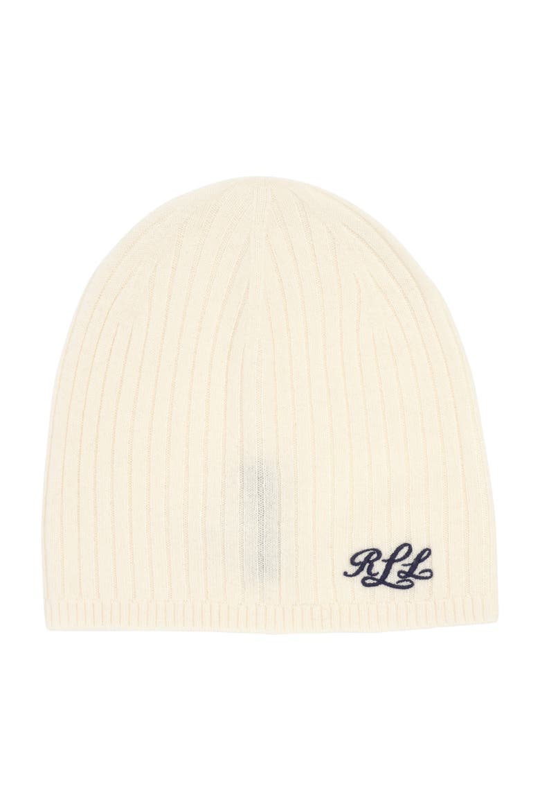 signature cashmere beanie, Main, color, cream