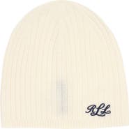 Lauren Ralph Lauren signature cashmere beanie