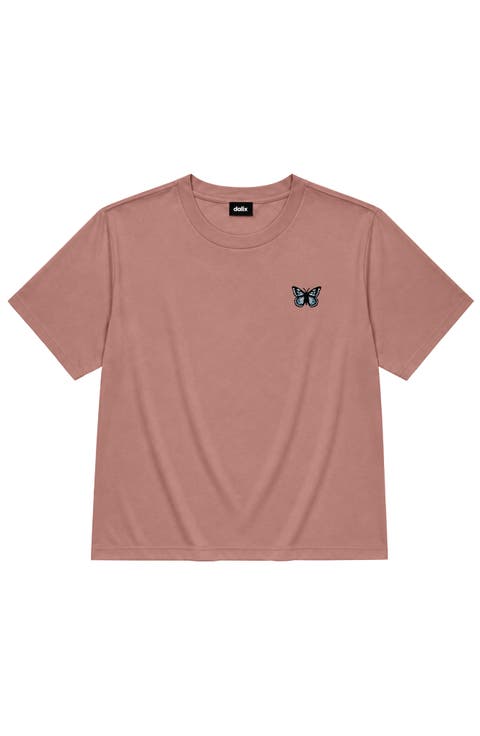 Butterfly Relaxed Midweight Jersey Tee