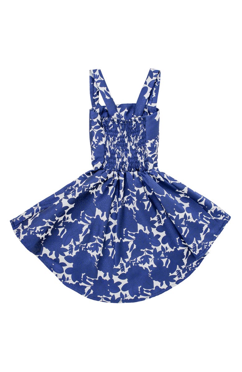 Stella M'Lia Fit & Flare High/Low Skater Dress, Alternate, color, 