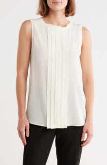 BOSS Bemula Sleeveless Silk Top