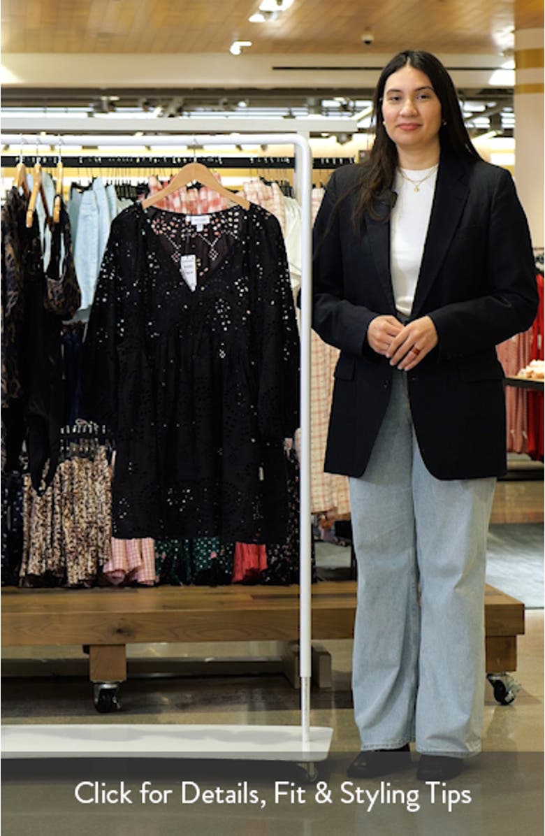 Ibiza Boho Long Sleeve Cover-Up Dress, sales video thumbnail