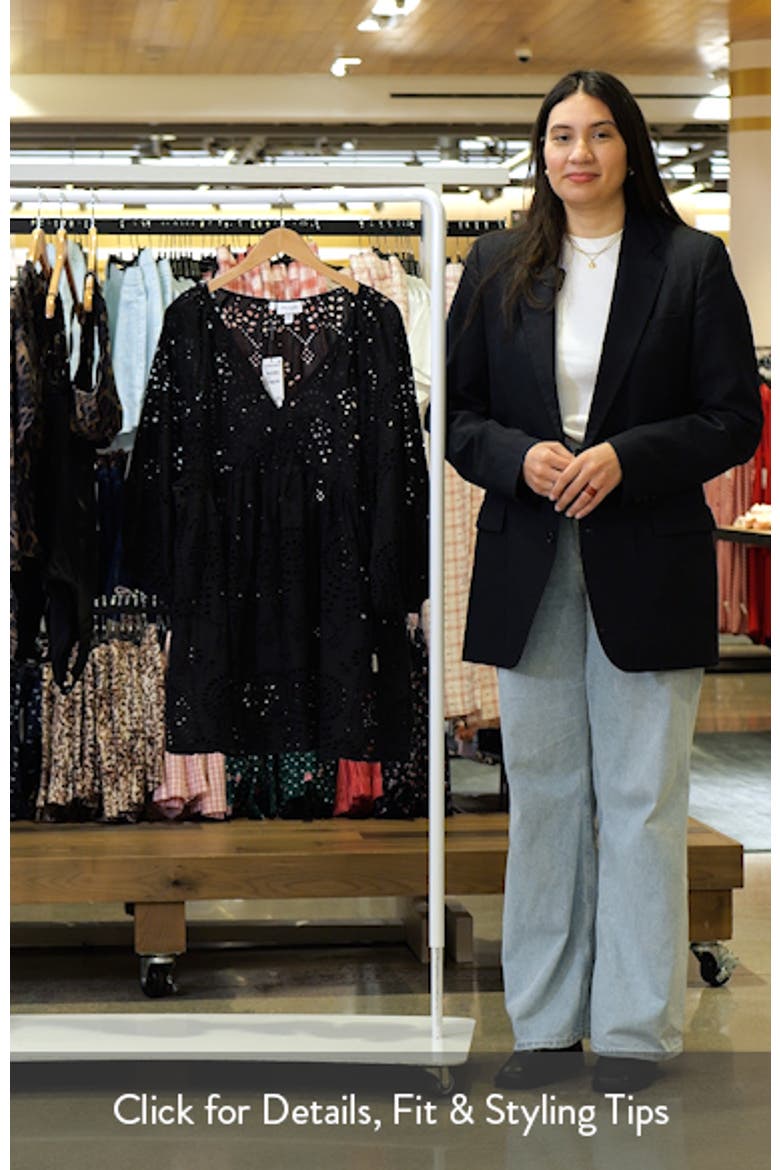 Ibiza Boho Long Sleeve Cover-Up Dress video