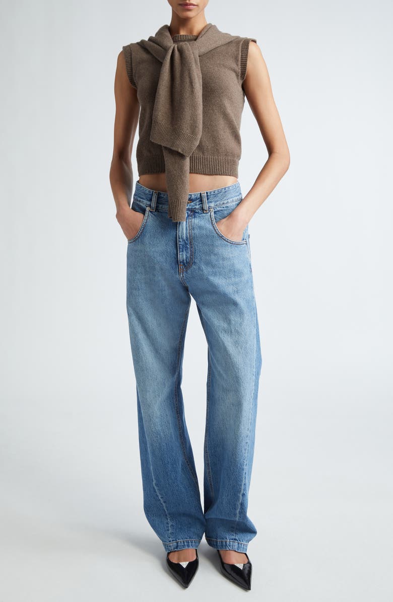 Commission Shift Straight Leg Jeans, Alternate, color, Medium Wash