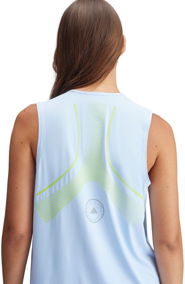 adidas by Stella McCartney TPA Tank, Alternate, color, Glow Blue