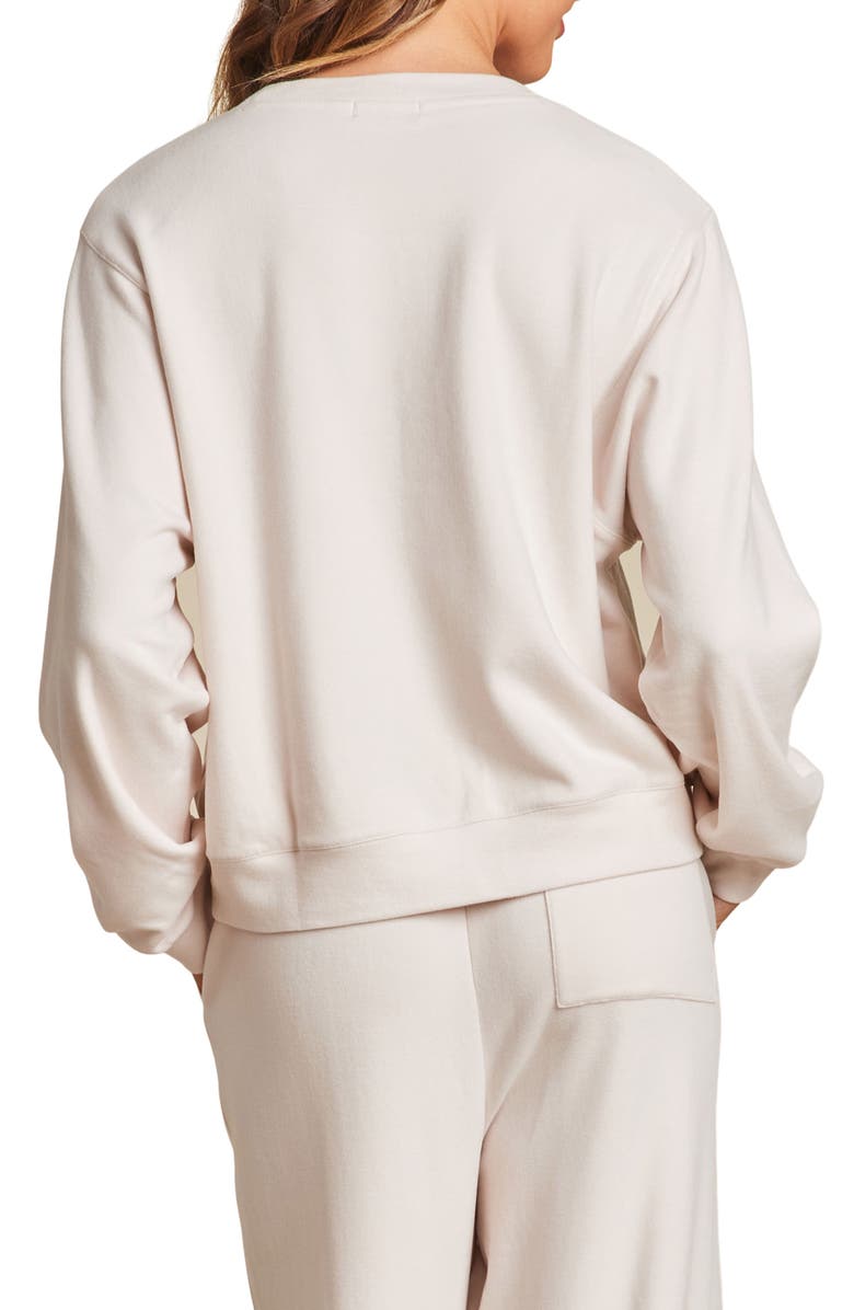 Barefoot Dreams<sup>®</sup> Malibu Collection<sup>®</sup> Brushed Fleece Pullover, Alternate, color, 