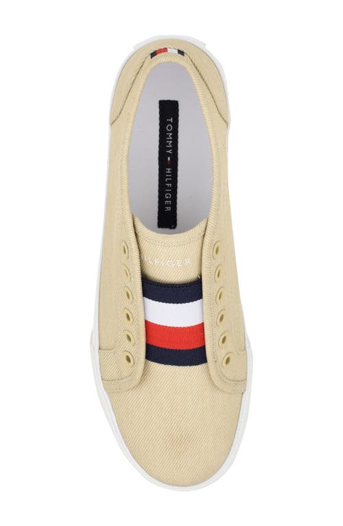 Tommy Hilfiger Anni Sneaker In White Clay