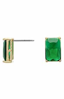 RIVKA FRIEDMAN Emerald Cut Stud Earrings