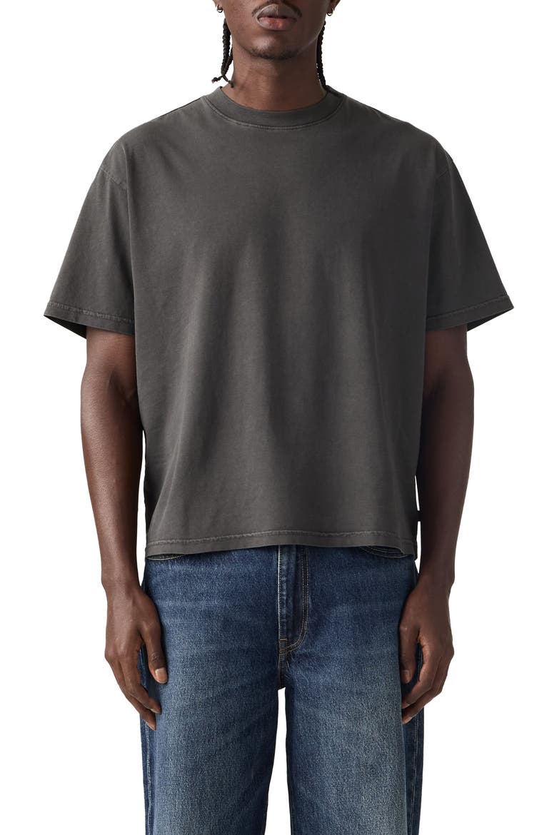 Classic Boxy T-Shirt, Main, color, GARMENT DYE DARK PHANTOM